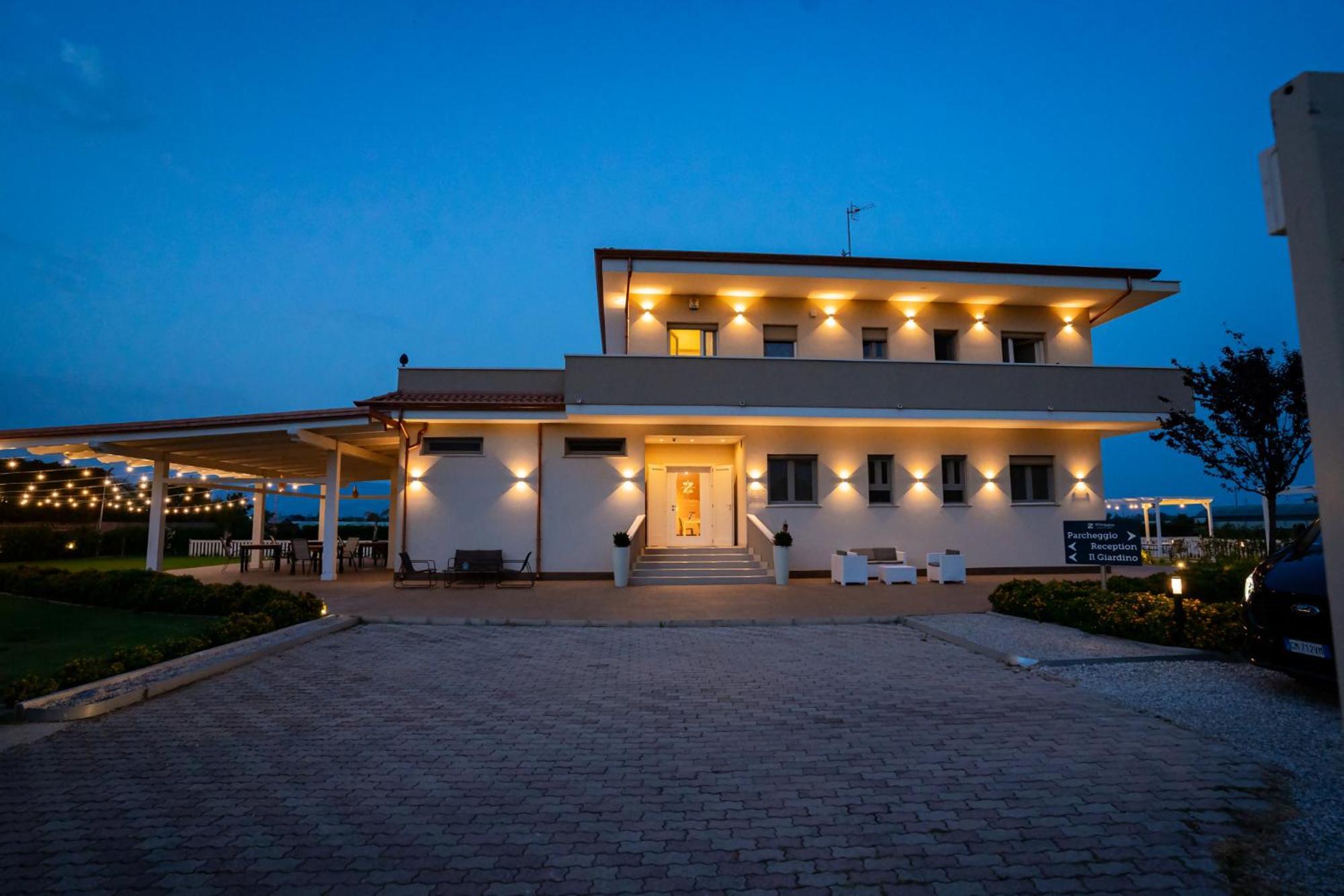 Villa Zefiro Suites & Events Battipaglia Exterior foto